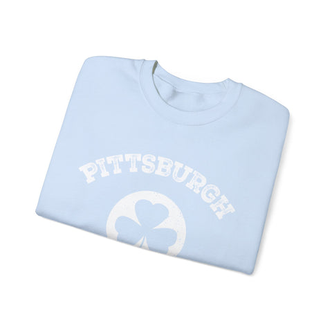 Pittsburgh Irish - Heavy Blend™ Crewneck Sweatshirt Sweatshirt - YinzerShop
