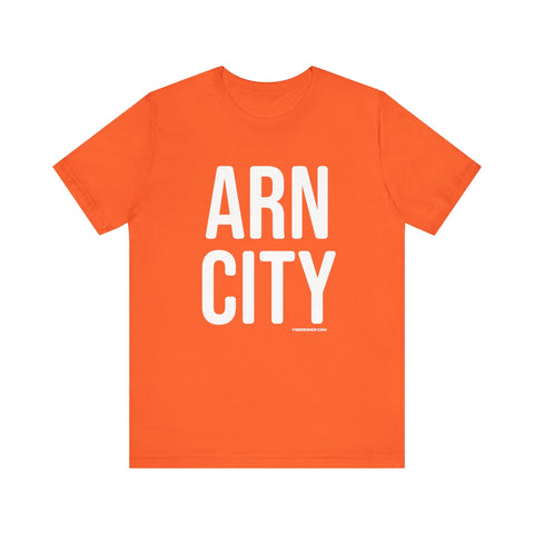Pittsburgh Iron (Arn) City Short Sleeve T-Shirt T-Shirt - YinzerShop