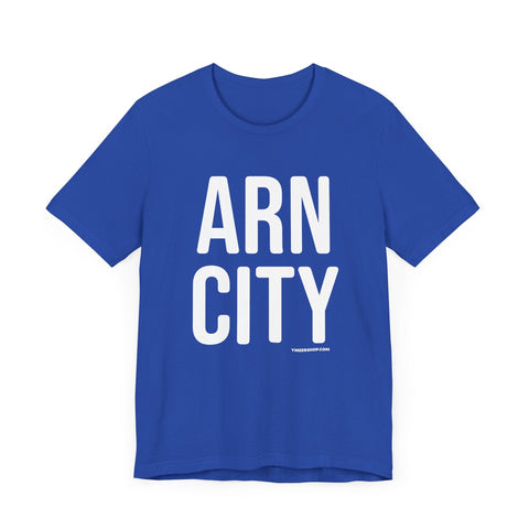 Pittsburgh Iron (Arn) City Short Sleeve T-Shirt T-Shirt - YinzerShop
