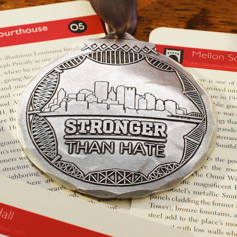 Pittsburgh is Stronger Than Hate Ornament by Wendell August Forge Ornament - YinzerShop