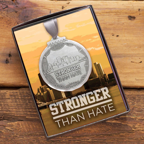 Pittsburgh is Stronger Than Hate Ornament by Wendell August Forge Ornament - YinzerShop