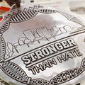Pittsburgh is Stronger Than Hate Ornament by Wendell August Forge Ornament - YinzerShop