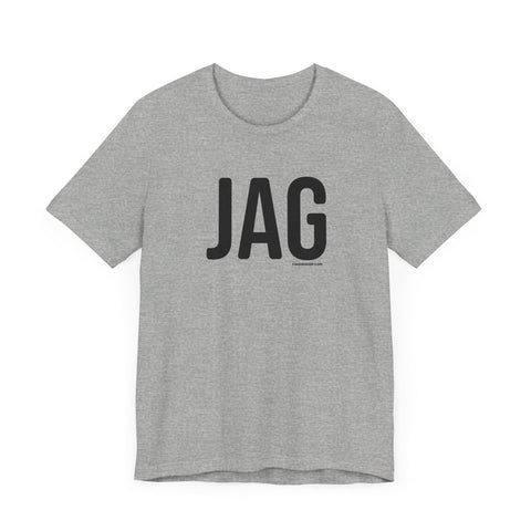 Pittsburgh Jag T-shirt - Premium Fitted Short Sleeve Tee | Bella Canvas 3001 T-Shirt - YinzerShop