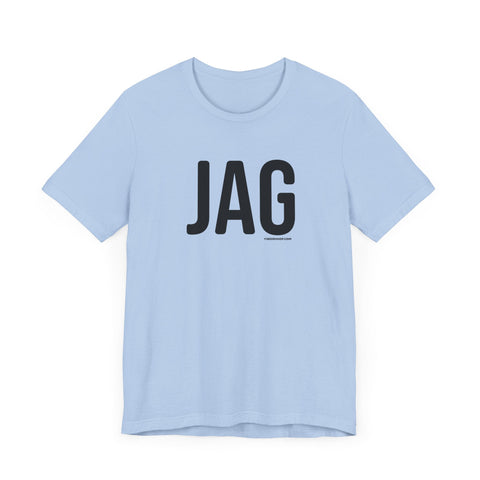 Pittsburgh Jag T-shirt - Premium Fitted Short Sleeve Tee | Bella Canvas 3001 T-Shirt - YinzerShop