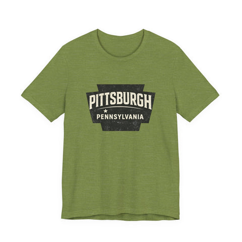 Pittsburgh Keystone City - Unisex Jersey Short Sleeve Tee T-Shirt - YinzerShop