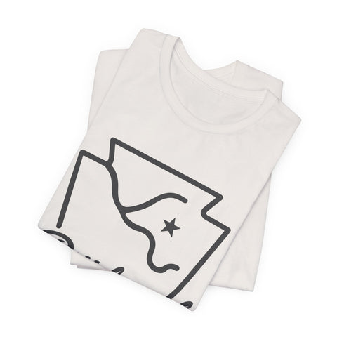 Pittsburgh Keystone Rivers - Unisex Jersey Short Sleeve Tee T-Shirt - YinzerShop