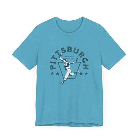 Pittsburgh Legendary Baseball Walk Off Home Run - Short Sleeve Tee T-Shirt - YinzerShop