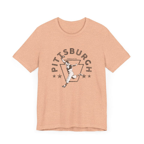 Pittsburgh Legendary Baseball Walk Off Home Run - Short Sleeve Tee T-Shirt - YinzerShop