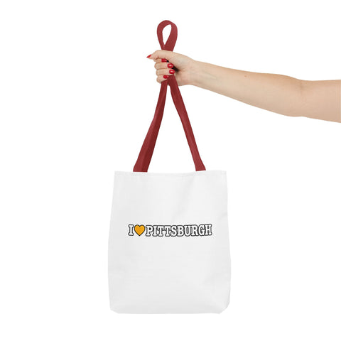 Pittsburgh Love Tote Bag — I Pittsburgh Canvas Tote Bags - YinzerShop