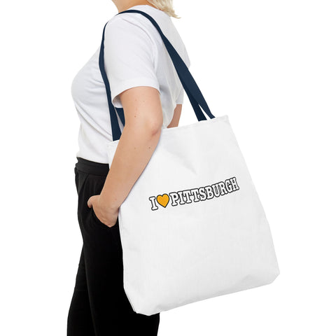 Pittsburgh Love Tote Bag — I Pittsburgh Canvas Tote Bags - YinzerShop