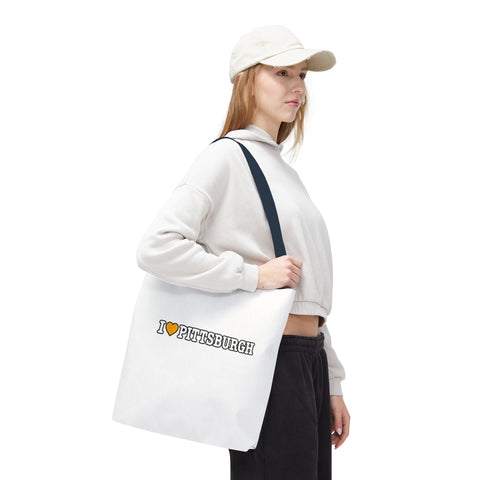 Pittsburgh Love Tote Bag — I Pittsburgh Canvas Tote Bags - YinzerShop