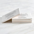 Pittsburgh Map Coasters - Square Ceramic Drink Coasters Set of 4 | Minimalistic Design Coaster - YinzerShop