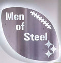 Pittsburgh Men of Steel Football Steel Wall Art Piece Steel Wall Art - YinzerShop