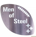 Pittsburgh Men of Steel Football Steel Wall Art Piece Steel Wall Art - YinzerShop