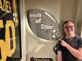 Pittsburgh Men of Steel Football Steel Wall Art Piece Steel Wall Art - YinzerShop