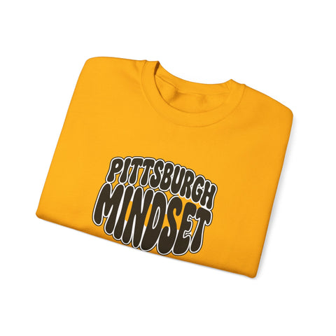 Pittsburgh Mindset Crewneck Sweatshirt Sweatshirt - YinzerShop