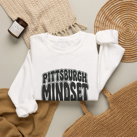 Pittsburgh Mindset Crewneck Sweatshirt Sweatshirt - YinzerShop