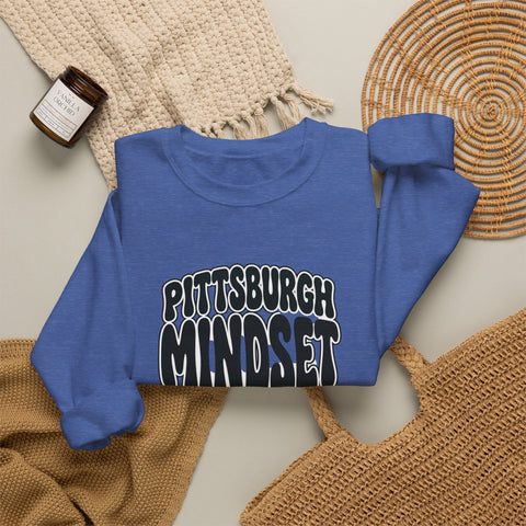 Pittsburgh Mindset Crewneck Sweatshirt Sweatshirt - YinzerShop