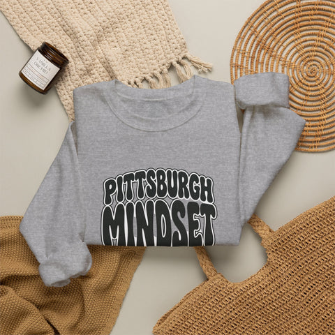 Pittsburgh Mindset Crewneck Sweatshirt Sweatshirt - YinzerShop