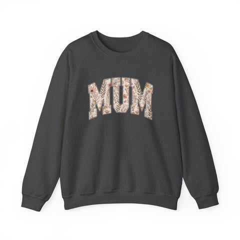 Pittsburgh “Mum” Sweatshirt – Yinzer Mother’s Day Crewneck Mom Floral Varsity Sweatshirt - YinzerShop