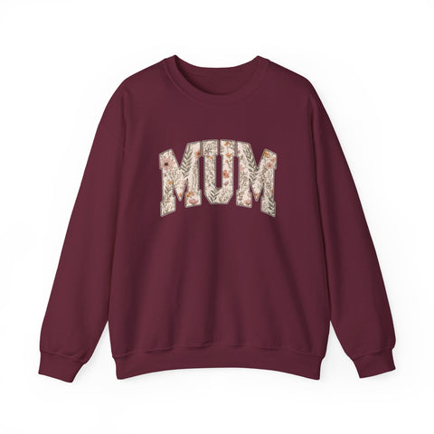 Pittsburgh “Mum” Sweatshirt – Yinzer Mother’s Day Crewneck Mom Floral Varsity Sweatshirt - YinzerShop