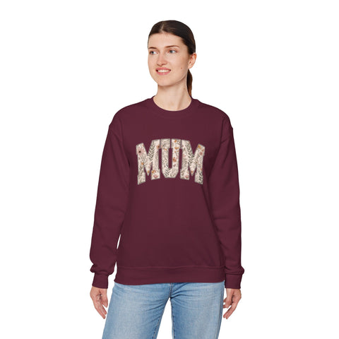Pittsburgh “Mum” Sweatshirt – Yinzer Mother’s Day Crewneck Mom Floral Varsity Sweatshirt - YinzerShop