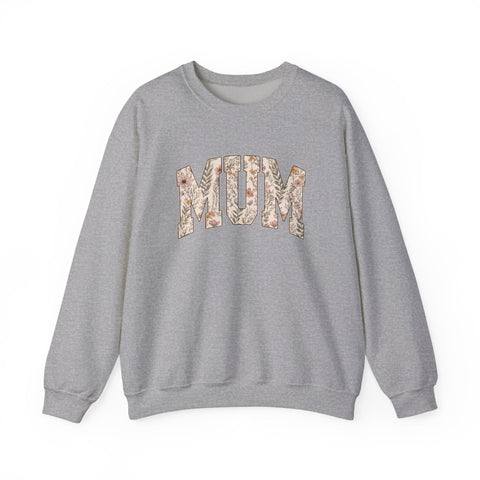 Pittsburgh “Mum” Sweatshirt – Yinzer Mother’s Day Crewneck Mom Floral Varsity Sweatshirt - YinzerShop