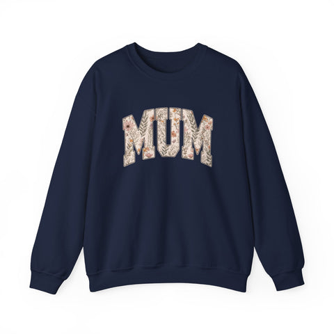 Pittsburgh “Mum” Sweatshirt – Yinzer Mother’s Day Crewneck Mom Floral Varsity Sweatshirt - YinzerShop