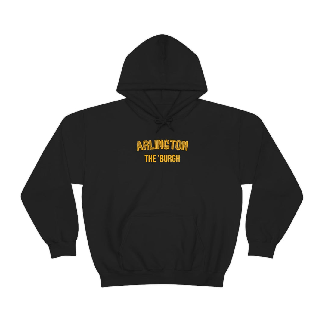 Pittsburgh Neighborhood - Arlington - The 'Burgh Neighborhood Series -Hooded Sweatshirt Hoodie Printify Black S 