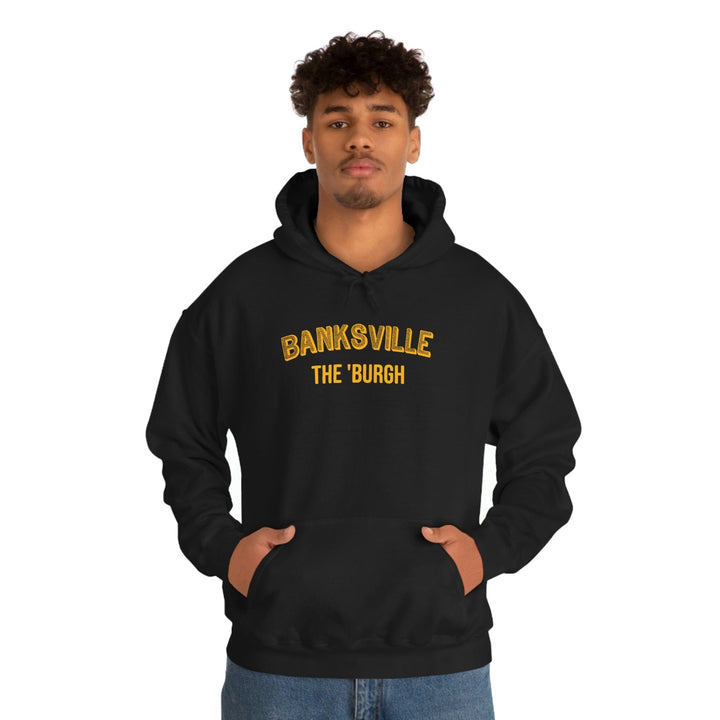 Pittsburgh Neighborhood - Banksville - The 'Burgh Neighborhood Series -Hooded Sweatshirt Hoodie Printify   