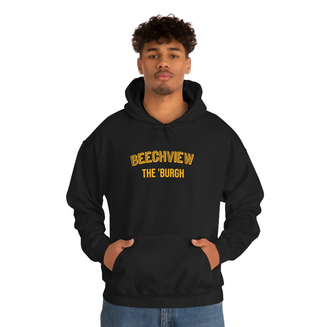 Pittsburgh Neighborhood - Beechview - The 'Burgh Neighborhood Series -Hooded Sweatshirt Hoodie Printify   