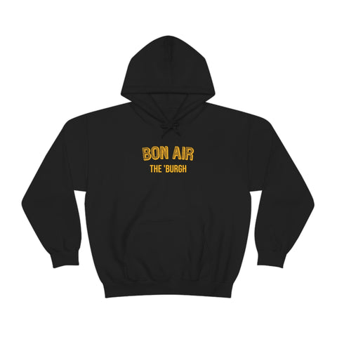 Pittsburgh Neighborhood - Bon Air- The 'Burgh Neighborhood Series -Hooded Sweatshirt Hoodie Printify Black S 