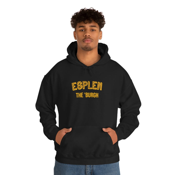 Pittsburgh Neighborhood - Esplen - The 'Burgh Neighborhood Series -Hooded Sweatshirt Hoodie Printify   