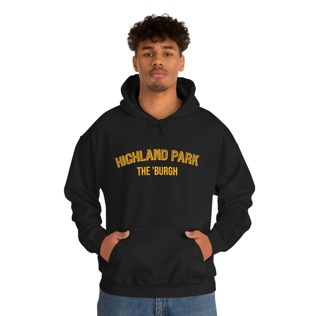 Pittsburgh Neighborhood - Highland Park - The 'Burgh Neighborhood Series -Hooded Sweatshirt Hoodie Printify   