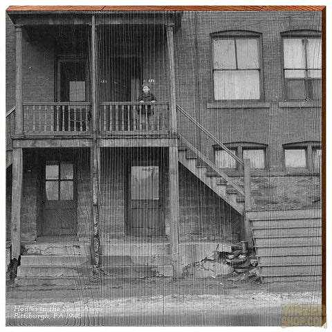 Pittsburgh Neighborhood House, 1940 Wood Picture MillWoodArt   