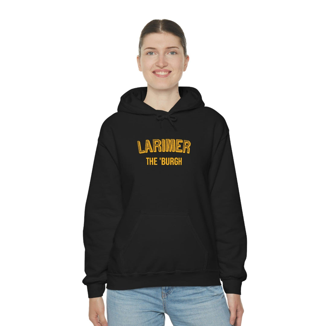 Pittsburgh Neighborhood - Larimer - The 'Burgh Neighborhood Series -Hooded Sweatshirt Hoodie Printify   