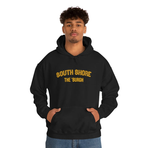 Pittsburgh Neighborhood - South Shore - The 'Burgh Neighborhood Series -Hooded Sweatshirt Hoodie Printify   