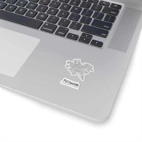 Pittsburgh Neighborhood Stickers - Colorful Vinyl Laptop Decals With Glossy Finish Paper Products - YinzerShop