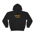 Pittsburgh Neighborhood - Upper Hill - The 'Burgh Neighborhood Series -Hooded Sweatshirt Hoodie Printify Black S 