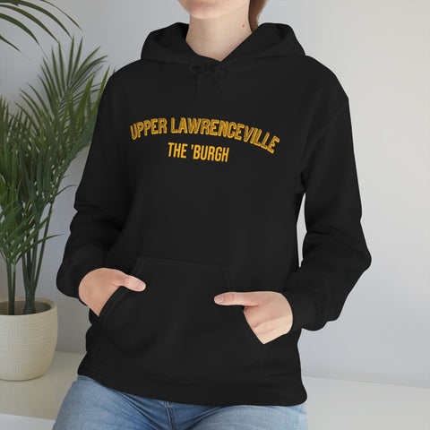 Pittsburgh Neighborhood - Upper Lawrenceville - The 'Burgh Neighborhood Series -Hooded Sweatshirt Hoodie Printify   