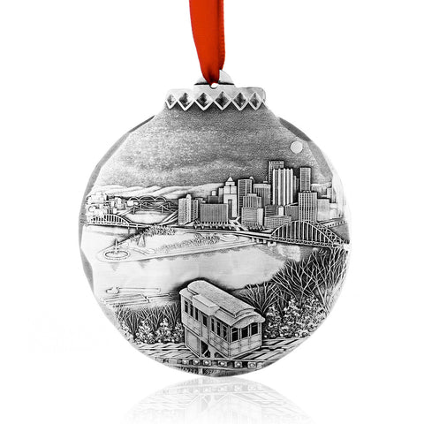 Pittsburgh Ornament - Limited Edition Holiday Collectible by Wendell August Forge - YinzerShop