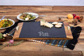 Pittsburgh Panthers Acacia Wood Serving Tray - Removable Slate Board, Brass Handles Licensed - YinzerShop
