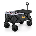 Pittsburgh Panthers All Terrain Utility Wagon – Folding Beach Wagon with Cooler & Big Wheels Licensed - YinzerShop