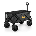 Pittsburgh Panthers All Terrain Utility Wagon – Folding Beach Wagon with Cooler & Big Wheels Licensed - YinzerShop