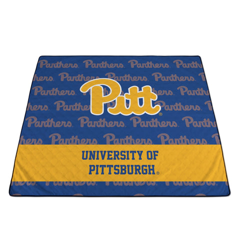 Pittsburgh Panthers Impresa Picnic Blanket - Lightweight Water Resistant College Blanket Licensed - YinzerShop