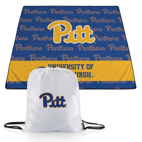 Pittsburgh Panthers Impresa Picnic Blanket - Lightweight Water Resistant College Blanket Licensed - YinzerShop