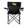 Pittsburgh Panthers Portable Camping Chair - Folding Beach Seat with Mesh Cup Holder Licensed - YinzerShop