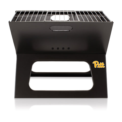 Pittsburgh Panthers Portable Charcoal Grill – Folding Tailgate Grill with Tote Tote Bag - YinzerShop