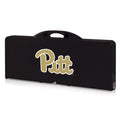 Pittsburgh Panthers Portable Folding Picnic Table - Compact Camping Table with Seats & Beach Umbrella Hole Licensed - YinzerShop