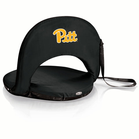 Pittsburgh Panthers Portable Reclining Seat – Adjustable Backrest Stadium Chair Licensed - YinzerShop
